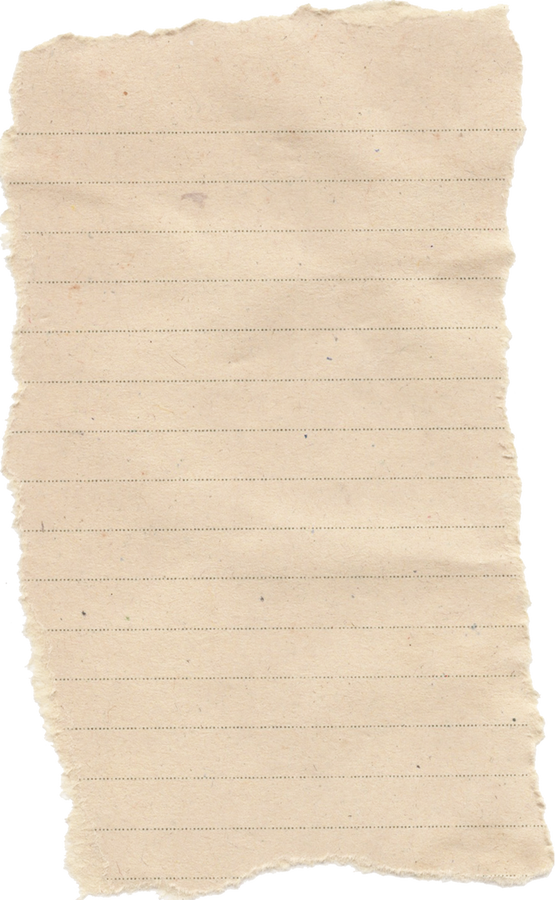 Scrapbook Cutout Brown Paper